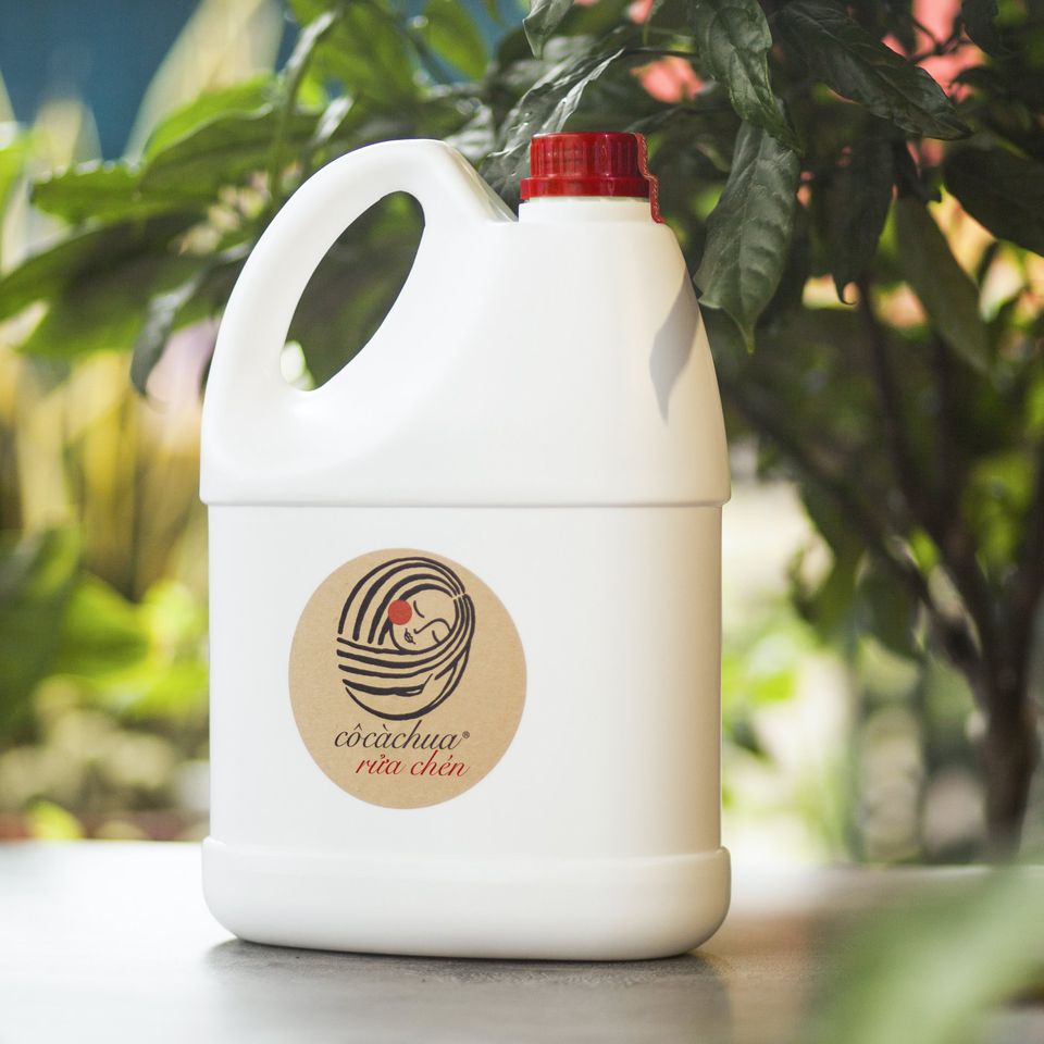 Cô Cà Chua - Nước rửa chén hữu cơ lên men từ cà chua - 4000ml
