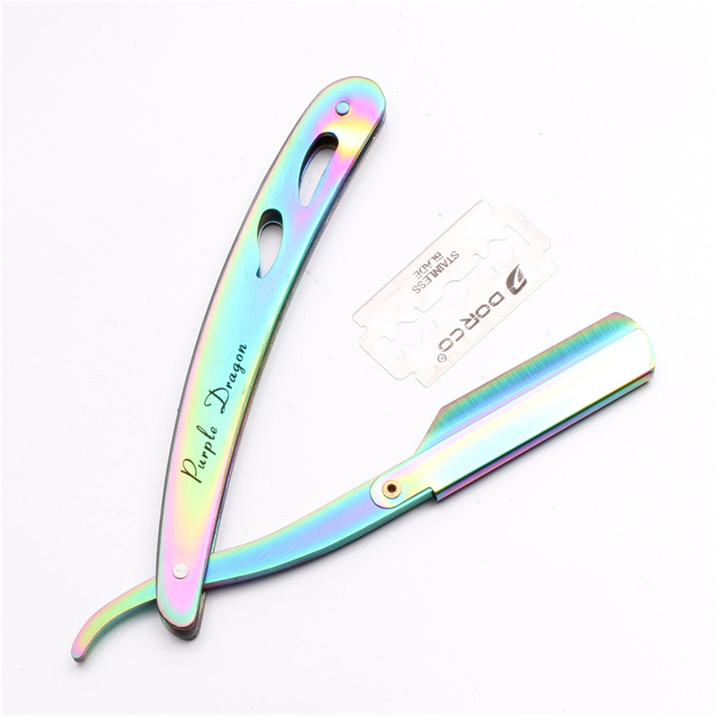 Dao Cạo Râu - Dao Cạo Mặt Barber Purple Dragon