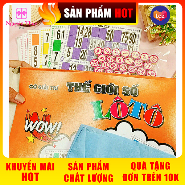 Bộ đồ chơi lô tô bằng gỗ cao cấp ✓Gía rẻ ✓Giải trí ✓trò chơi loto Nguyễn Thùy Store