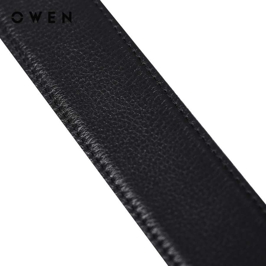 OWEN - Dây lưng  BELT232687 màu Đen chất liệu Da thật
