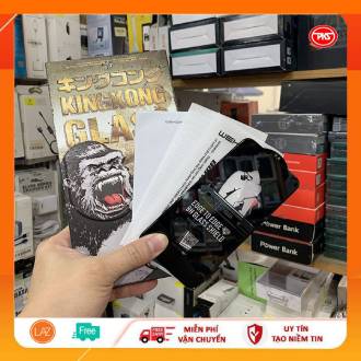 Kính Cường Lực Wk Kingkong Siêu Đẹp Trong Bóng Vát Cạnh Tròn Đủ Dòng Iphone