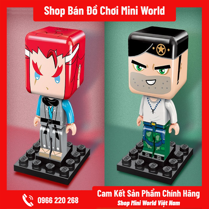 Mô hình Mini World Nhân Vật Bí Ẩn [Gửi 1 Hộp Ngẫu Nhiên]