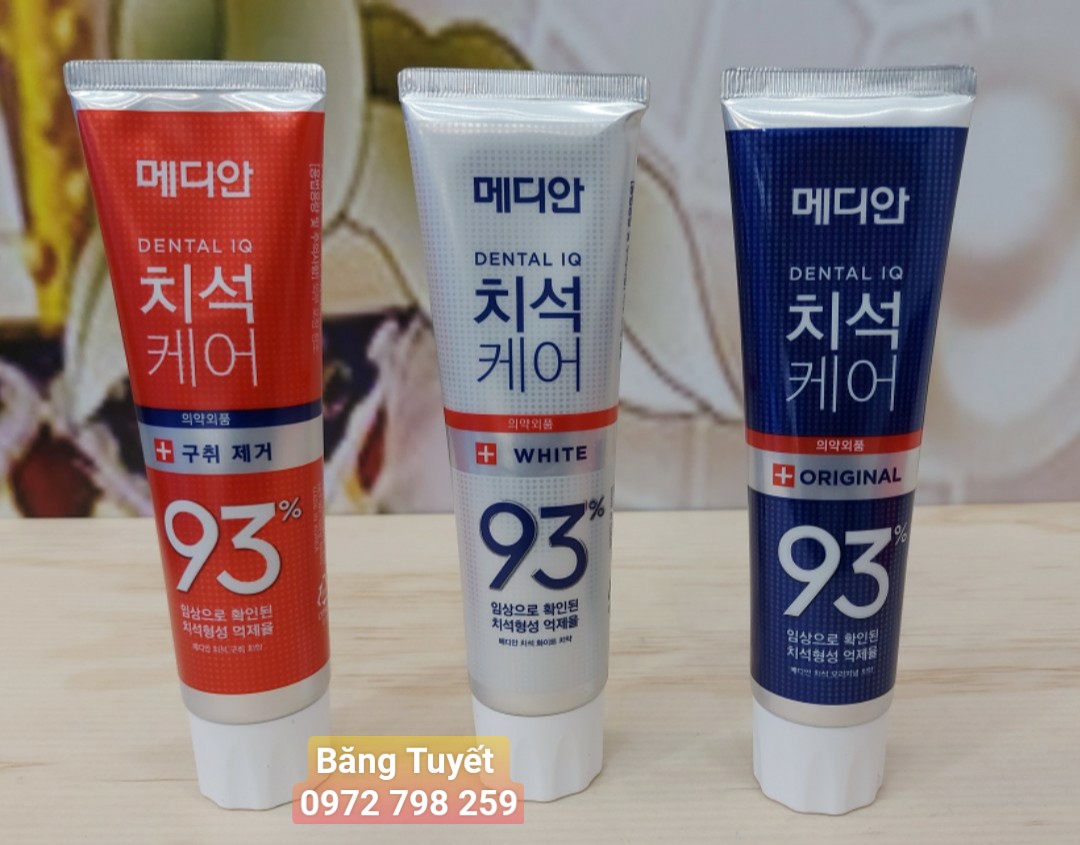 Kem đánh răng MEDIAN 93% Tooth-Paste Hàn Quốc