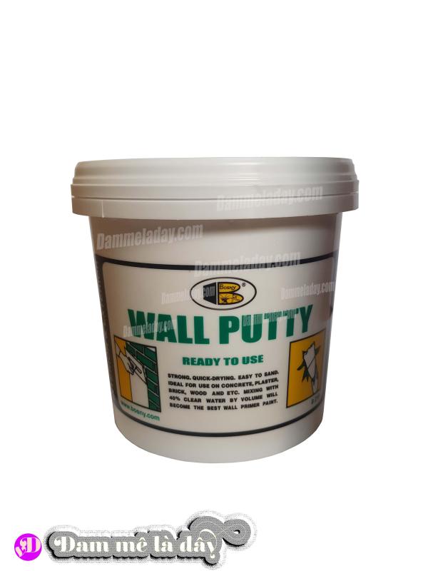 Bột trét tường chống thấm wall putty Bosny