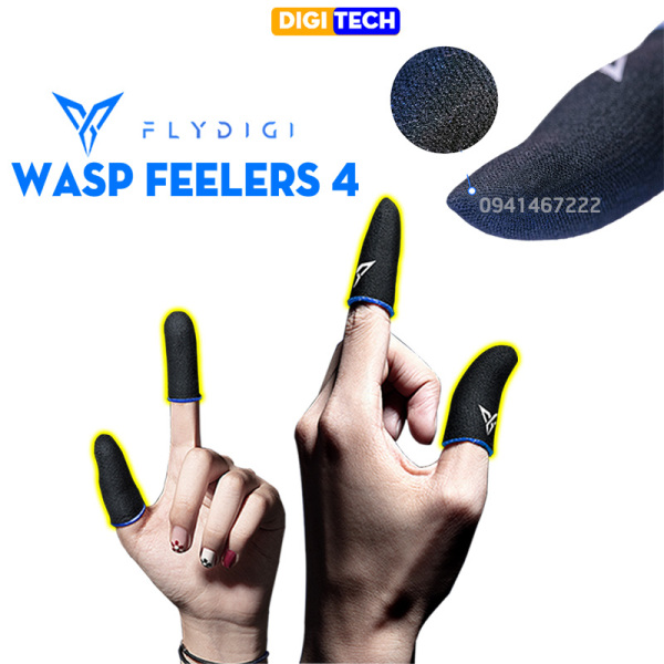 Bao tay chơi game Flydigi Wasp Feelers 4 | Găng tay chơi game PUBG Liên quân chống mồ hôi cực nhạy