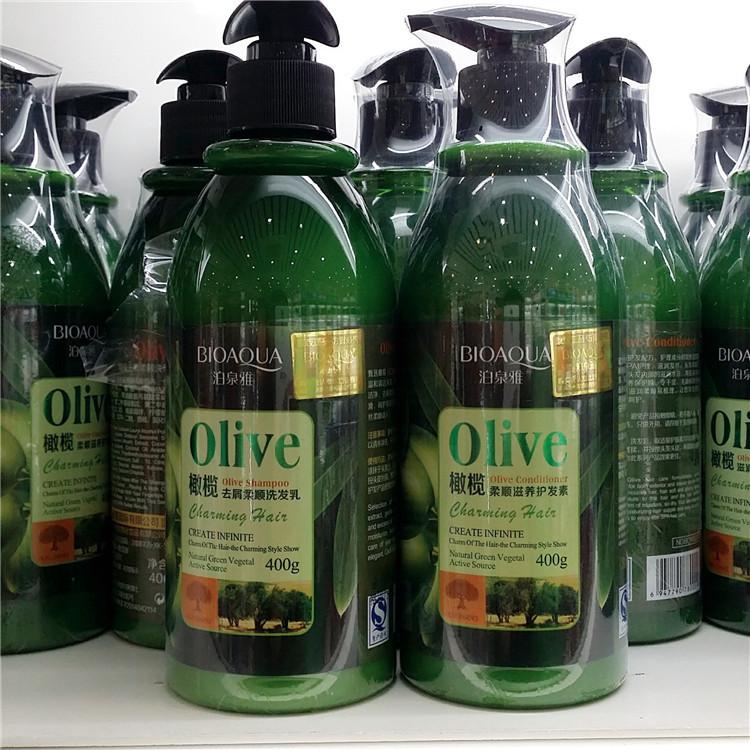 Bộ dầu gội và xả Olive 400ml  siêu mượt