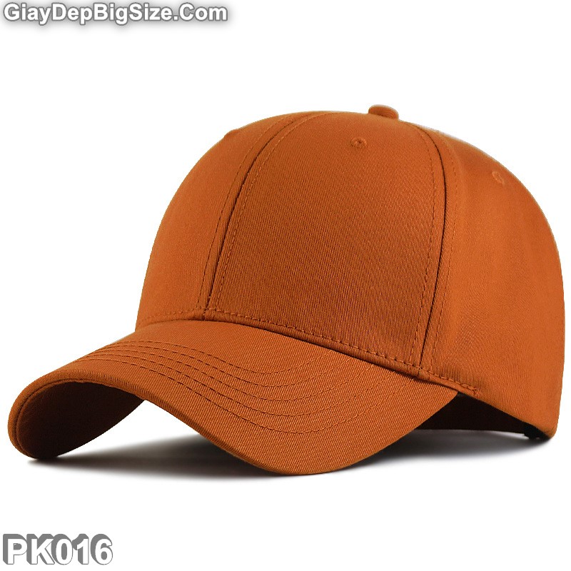 Mũ lưỡi trai, nón kết big size cỡ lớn cho nam đầu to (chu vi 59-65cm)