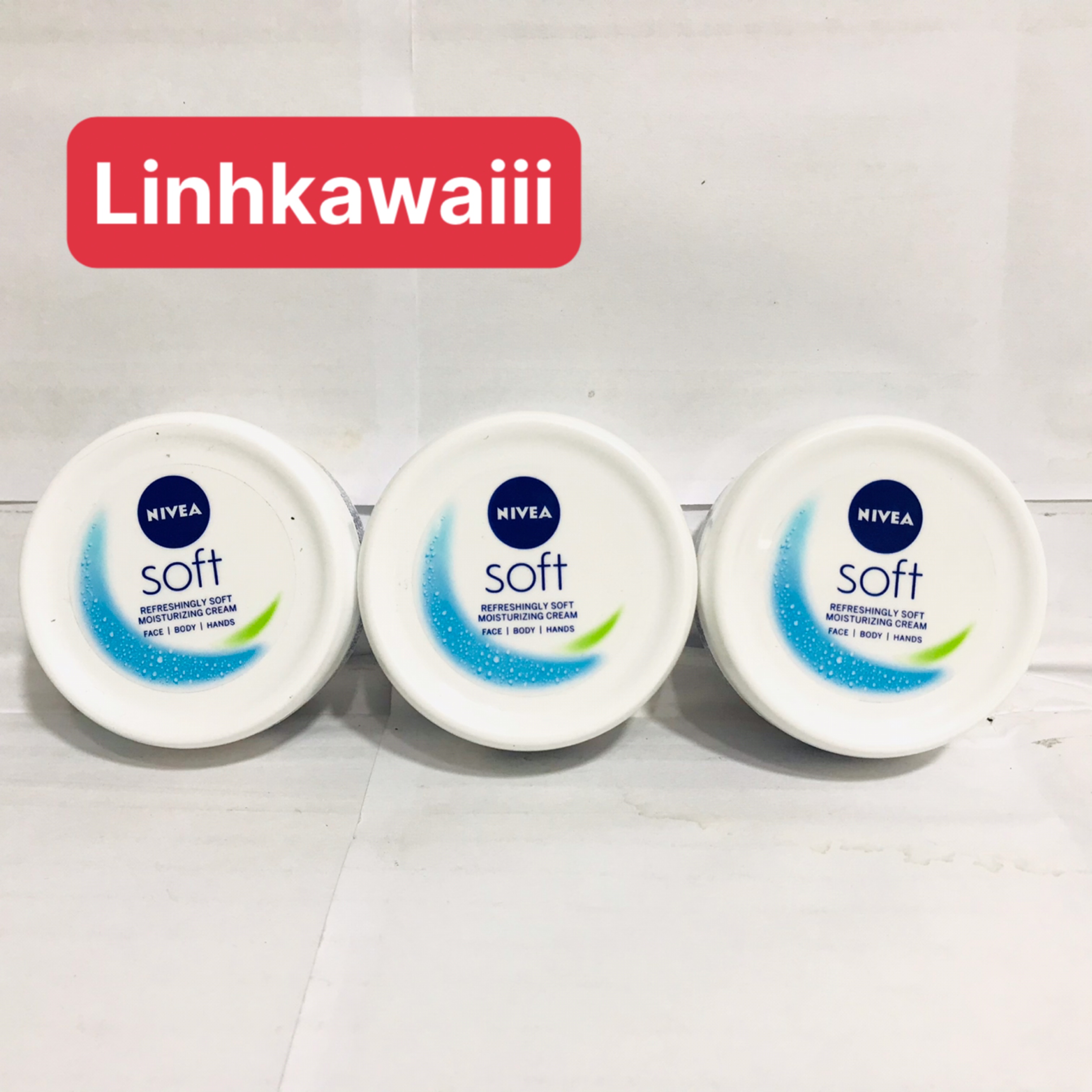Kem dưỡng da Nivea Soft 50ml dưỡng ẩm chống nẻ