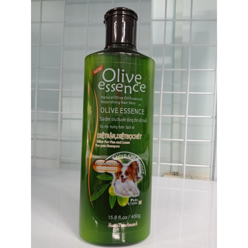 SỮA TẮM OLIVE CHÓ MÈO (DIỆT VE RẬN, BỌ CHÉT)