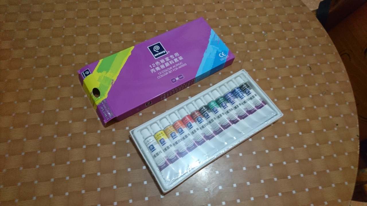 MÀU ACRYLIC MEMORY 12 MÀU