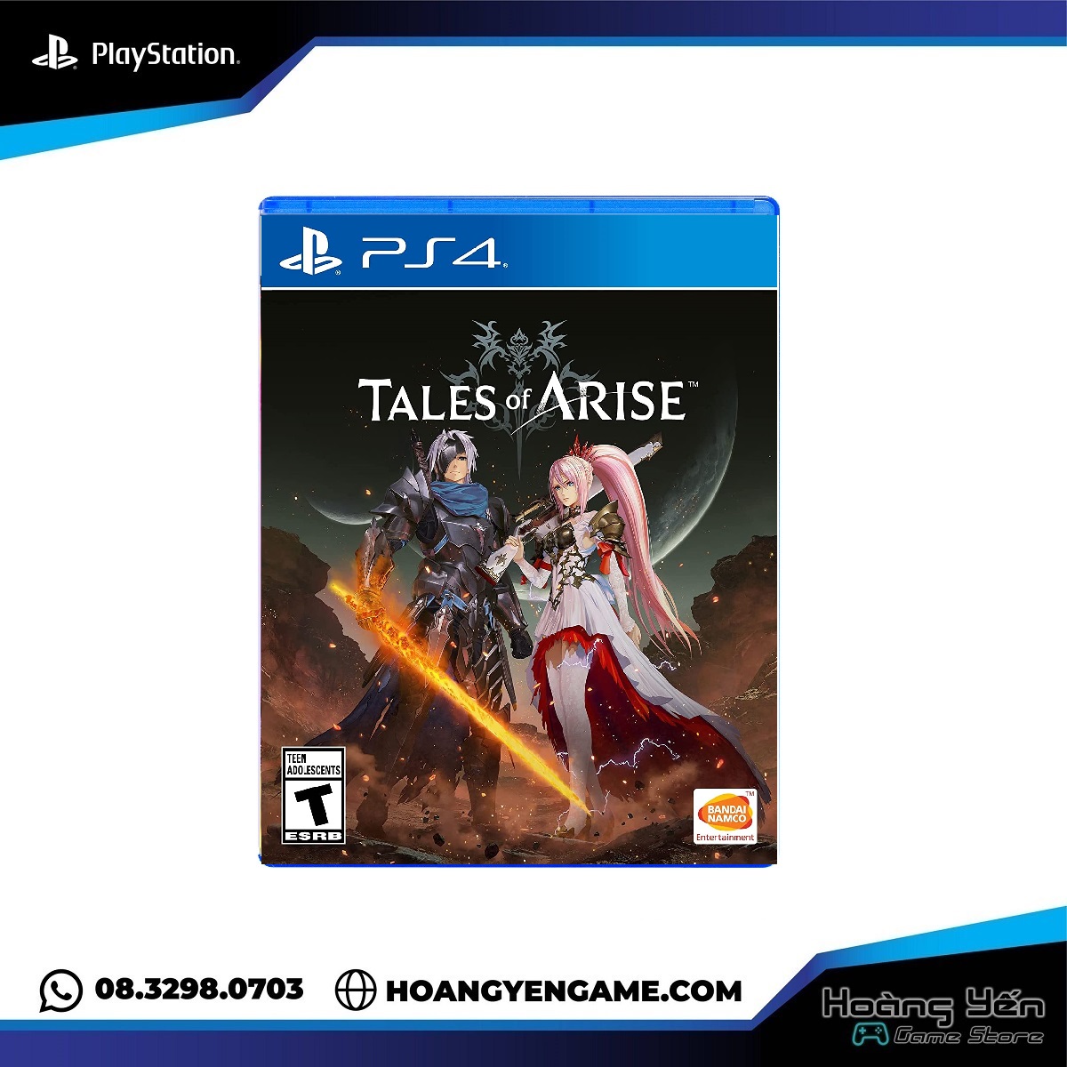Đĩa game tales of arise ps4