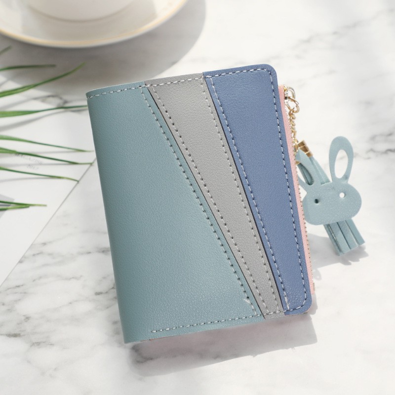 Ví nữ mini thiết kế dáng gập nhỏ gọn bỏ túi giá rẻ V3
