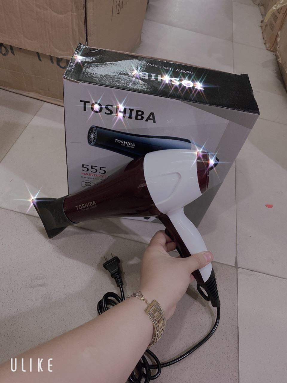 Máy Sấy Tóc Dùng Điện Công Suất 3500W Dụng Cụ Tạo Kiểu Tóc 7C129