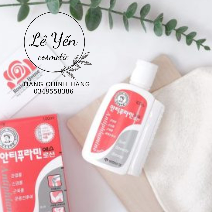 Dầu Nóng Xoa Bóp Antiphlamine Hàn Quốc 100ml (Mẫu Mới Nhất)
