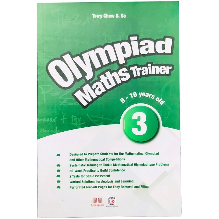 Sách Olympiad Maths Trainer 3 - Toán Lớp 3 ( 8 - 9 Tuổi )