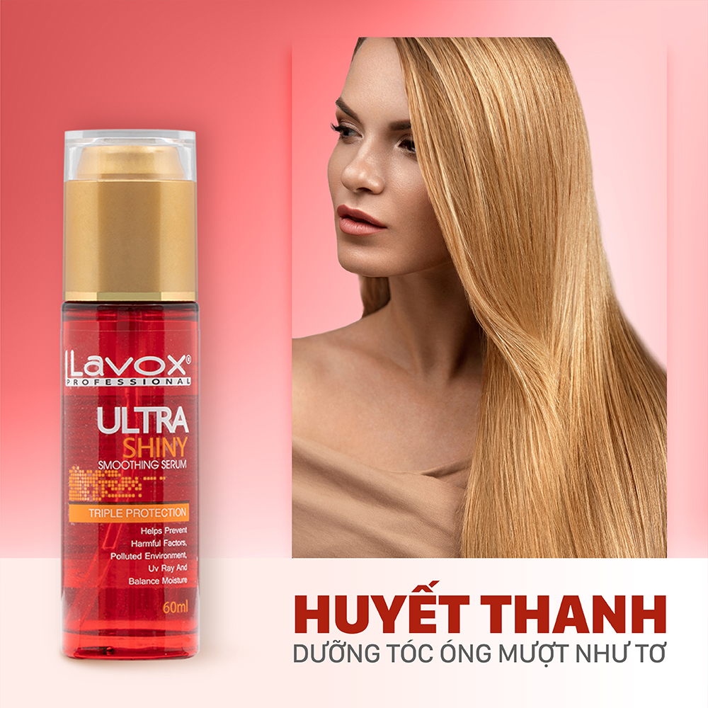 Serum Dưỡng Bóng Tóc Lavox Giúp Mái Tóc Chắc Khỏe