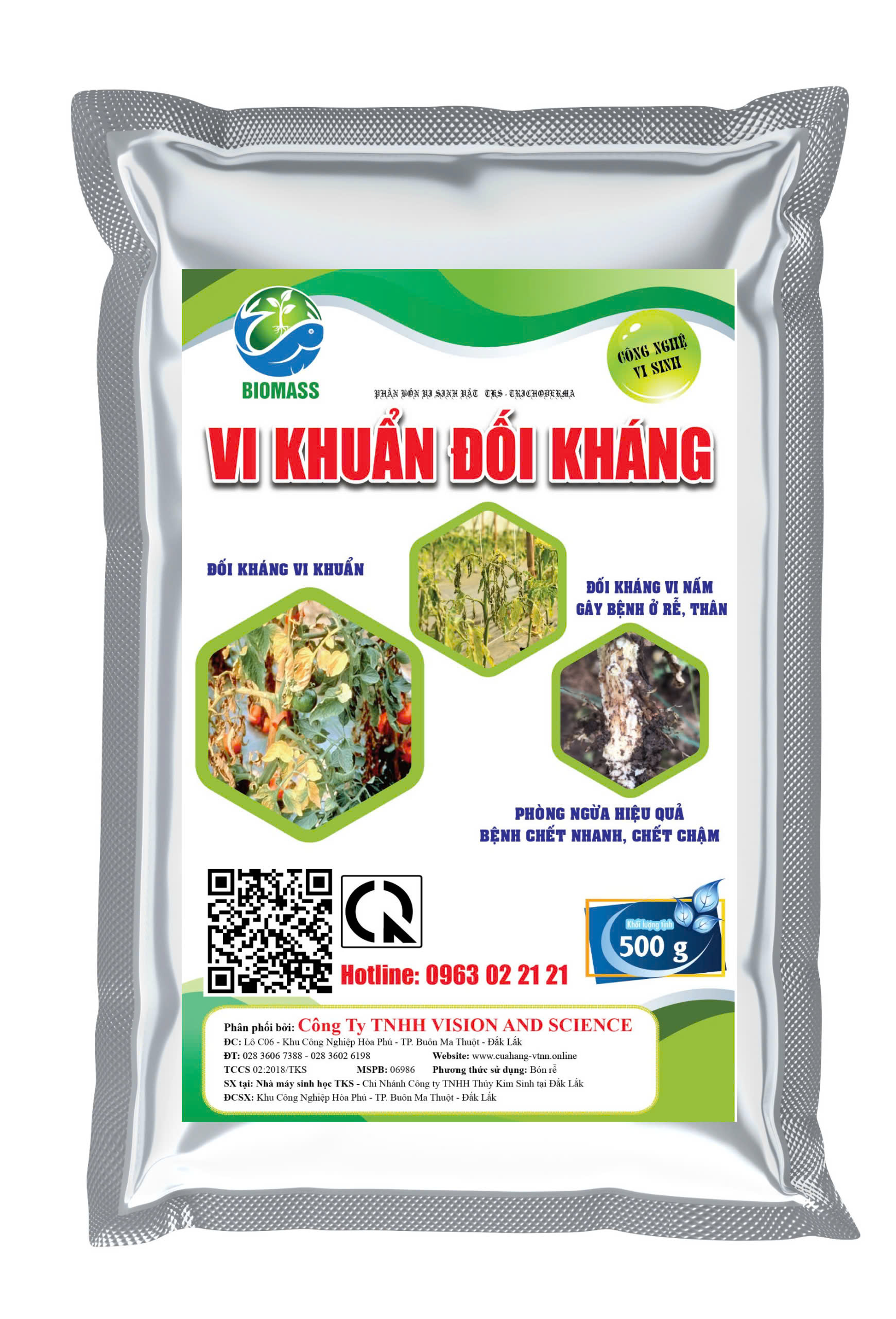 Chế phẩm sinh học  Pseudomonas