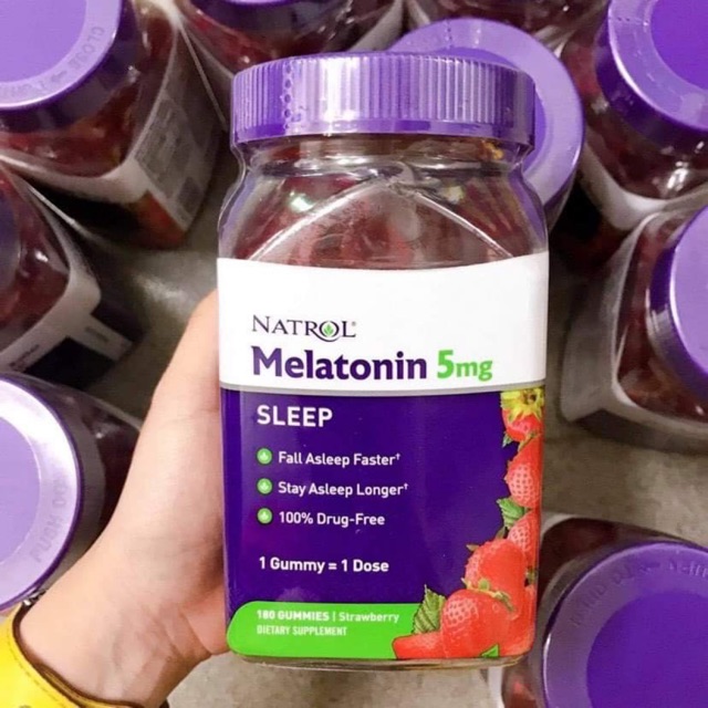 Kẹo Dẻo Natrol Gummies 10Mg (Hộp 60V 10Mg)