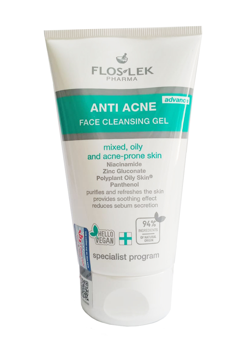 Sữa Rửa Mặt Cho Da Dầu Mụn Anti Acne 125ML
