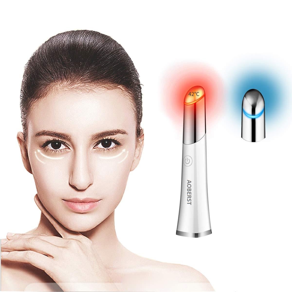 Máy massage mắt và mặt AOBERST giảm nhăn và quầng thâm