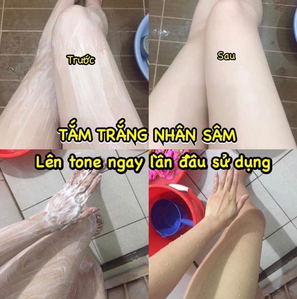 TẮM TRẮNG NHÂN SÂM X3