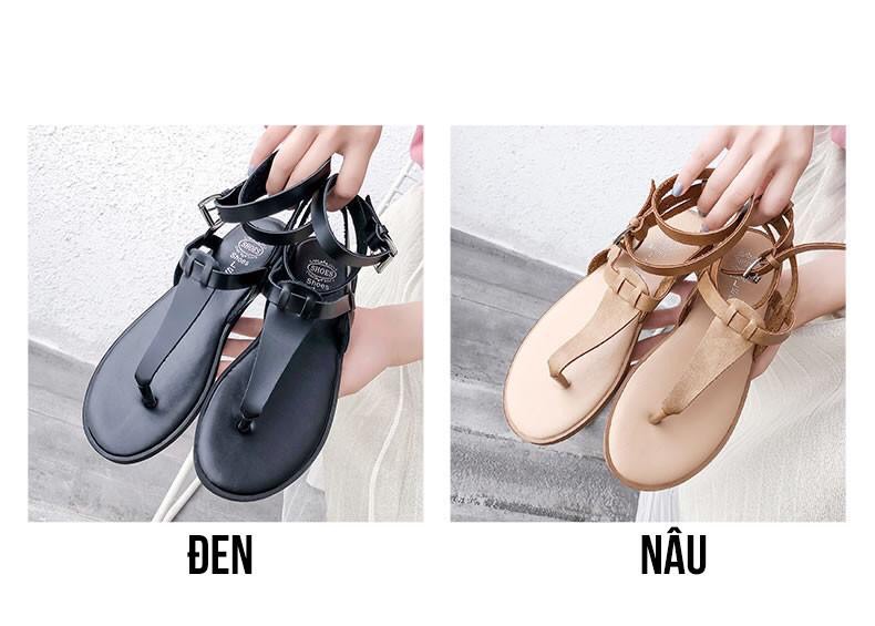 [Hoàn tiền 15%]SB3-Sandal nữ quai sau thời trang