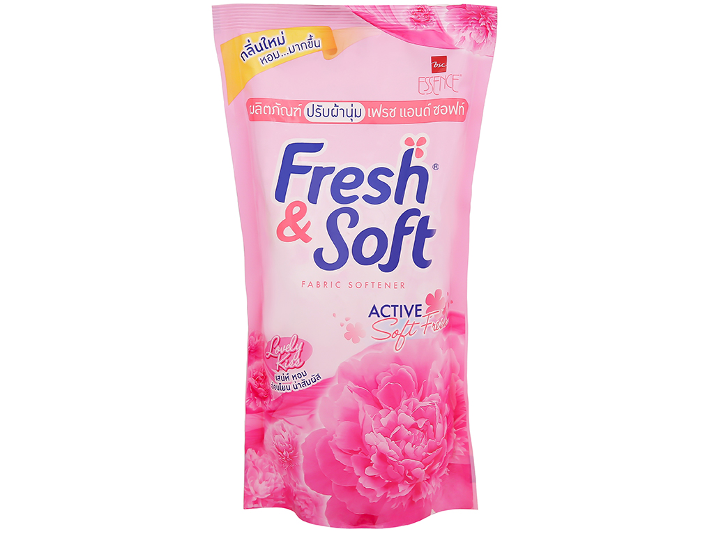 Combo 4 Túi Nước Xả Vải Fresh Soft (600ml /túi) Thái lan- Đủ Màu