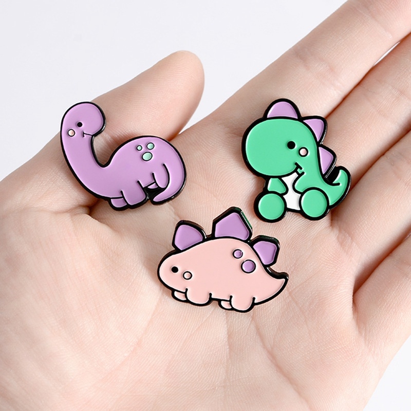 Pin cài áo khủng long chibi - GC297