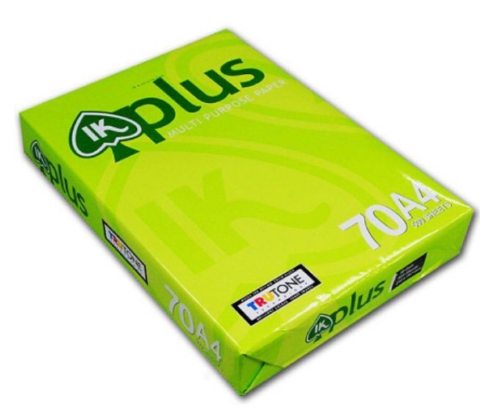 Giấy in photocopy A4 IK Plus 70gsm (500 tờ)