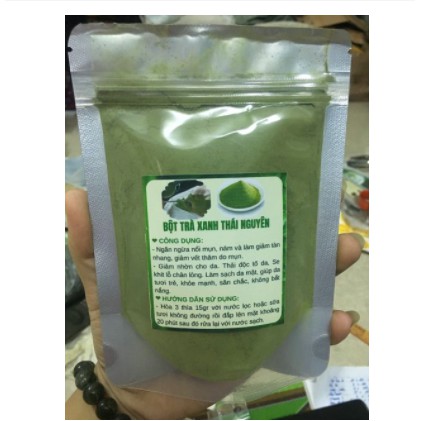 [GÓI 50gram] Bột trà xanh nguyên chất