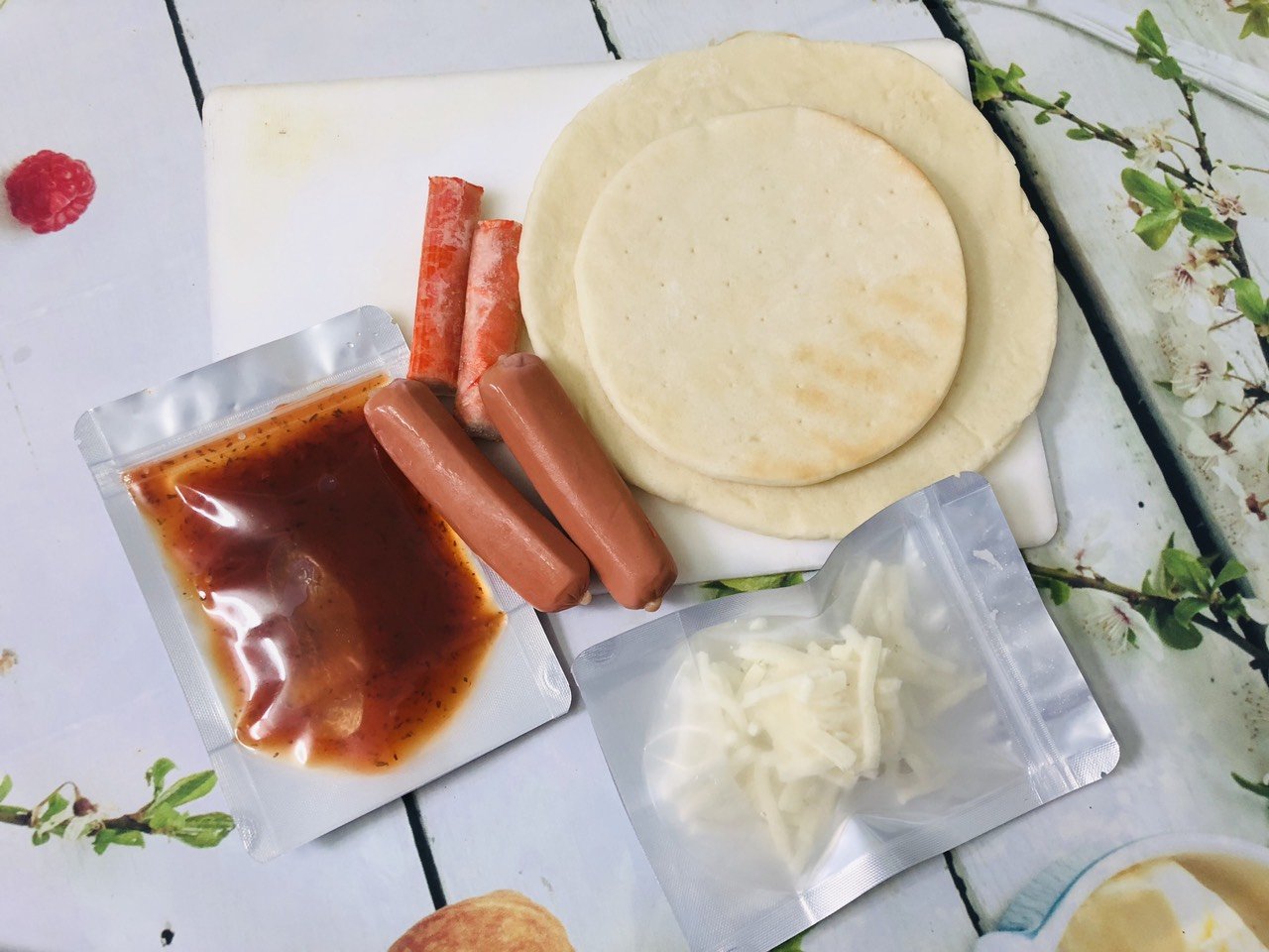 đế bánh pizza đã nướng sơ size 16