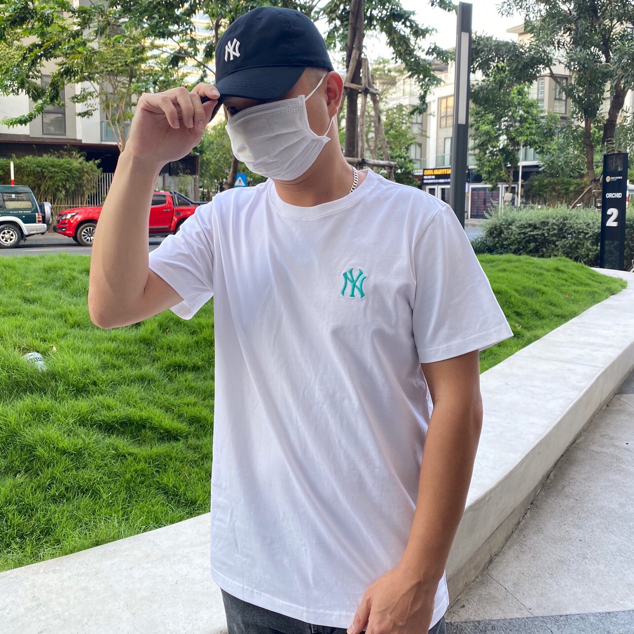 [FREESHIP MAX] Áo thun MLB NY áo phông MLB NY dáng Unisex (JUSTINSHOP.VN)