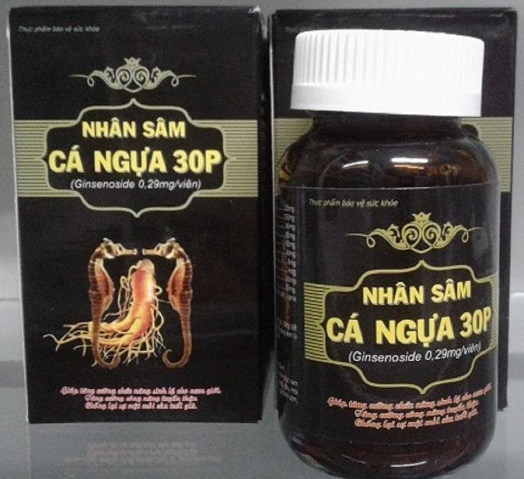 Nhân sâm cá ngựa 30P