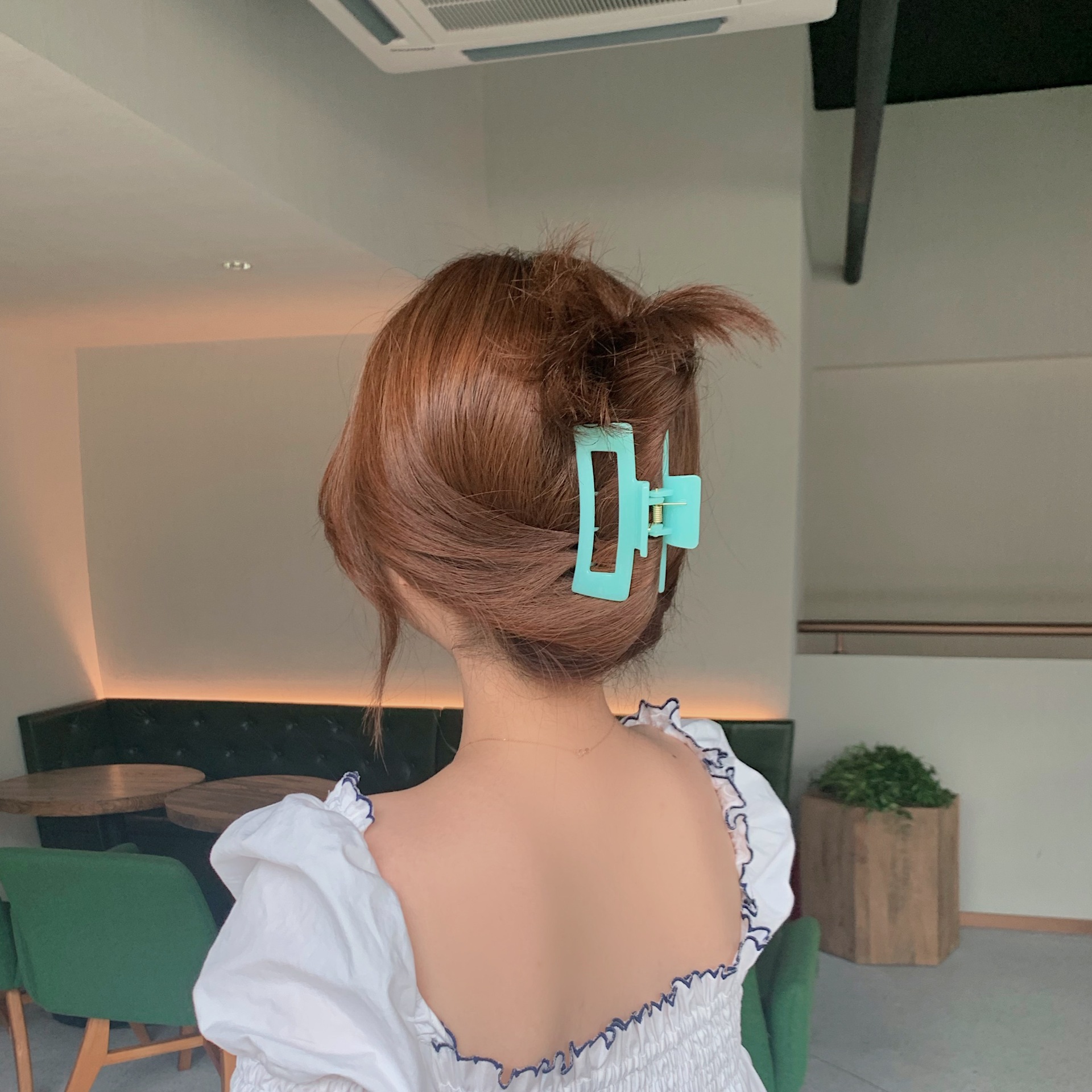 Kẹp tóc Vuông nhiều màu dễ thương KT18