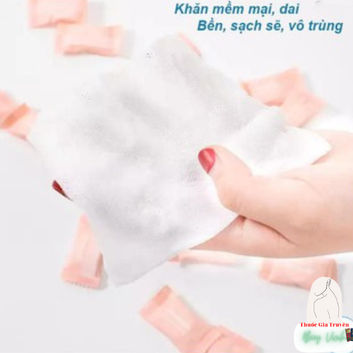 Khăn Giấy Nén Dạng Viên Kẹo Cao Cấp