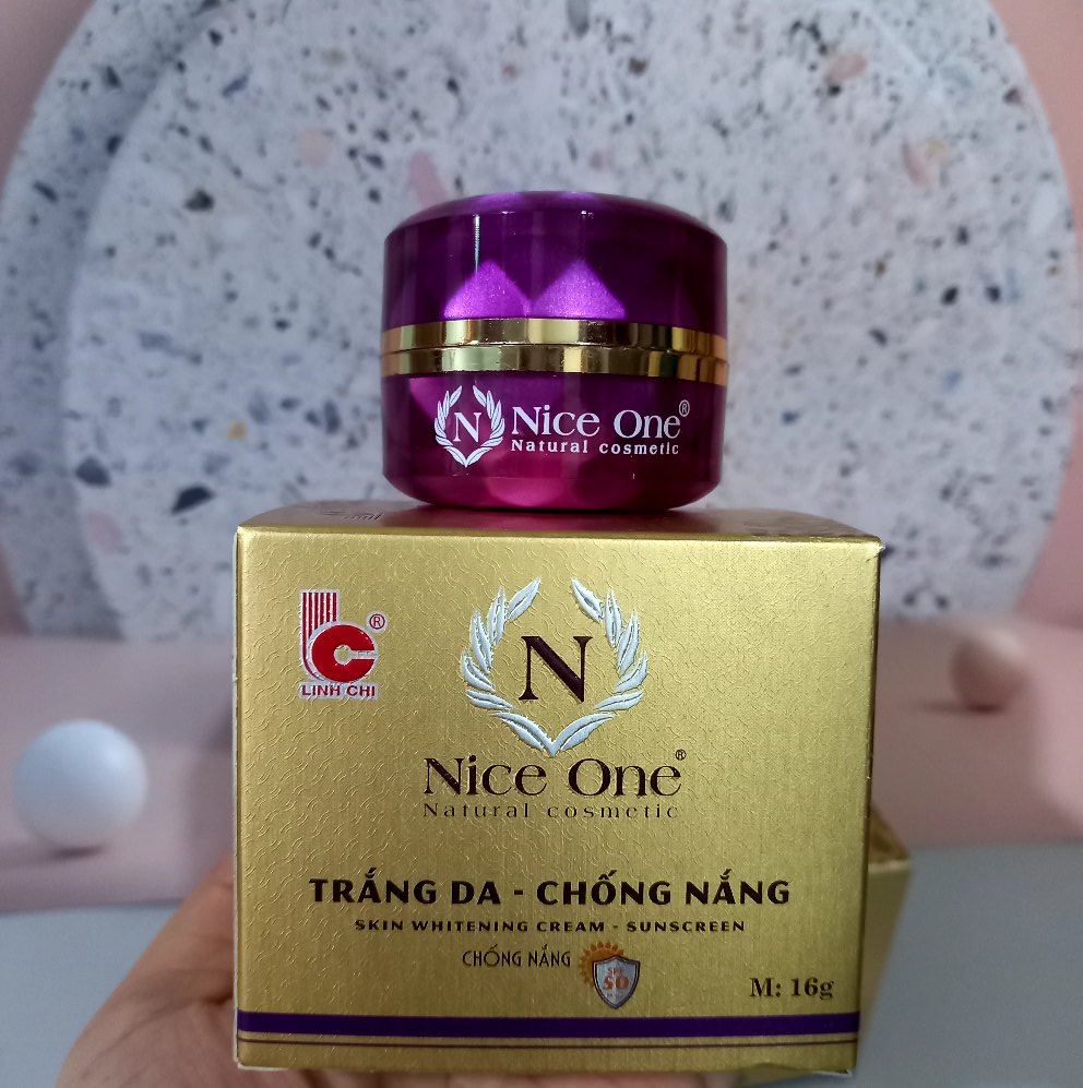 Kem Nice One trắng da chống nắng 16g