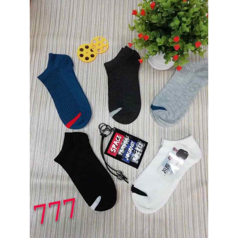 [FREESHIP + HOÀN TIỀN 50K] [HCM]Combo 5 đôi tất nam cotton hàng đẹp