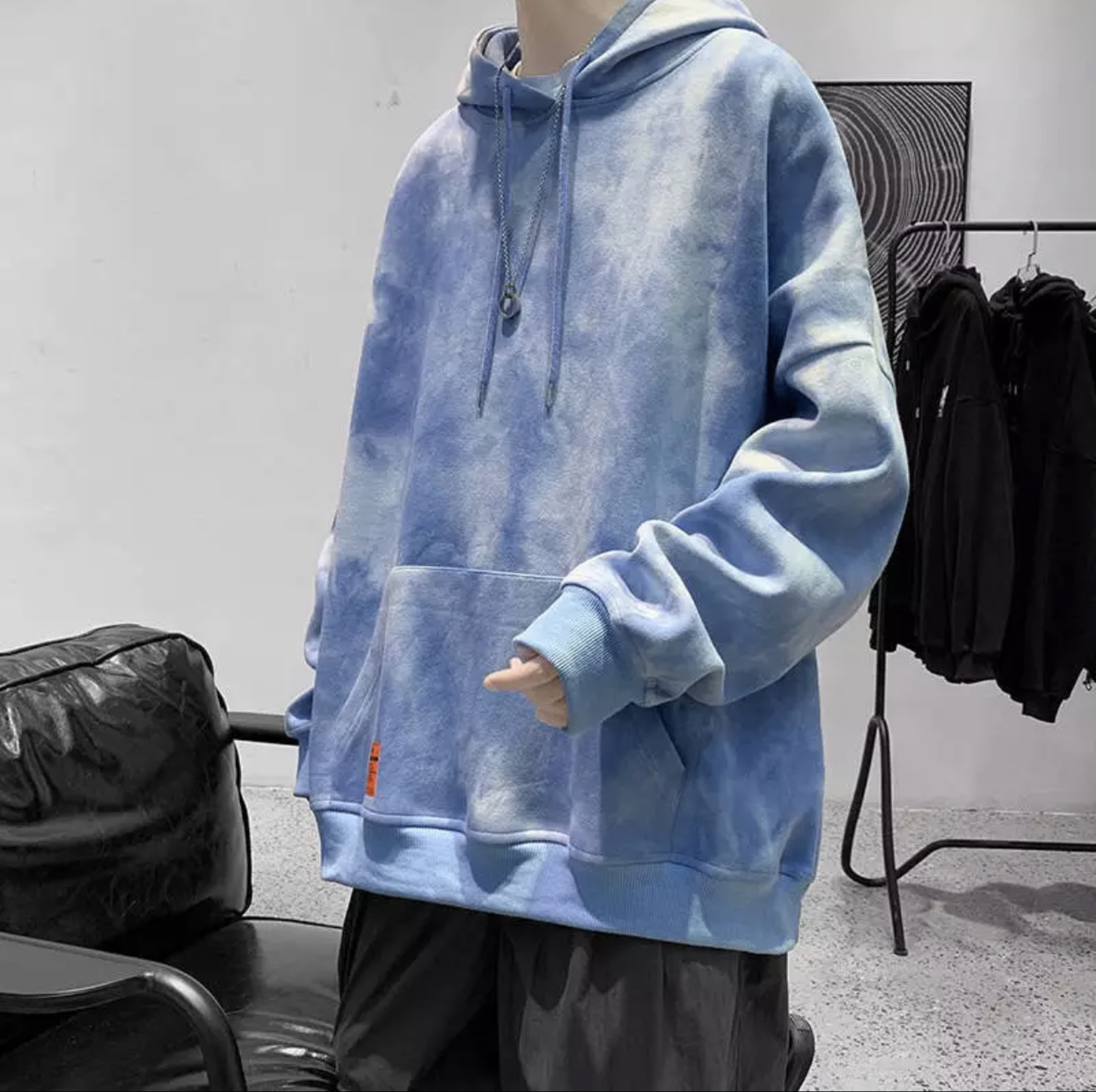 Áo Khoác Hoodie Nam Tuổi Teen Loang Màu Cưc Hot Chất Thun Nỉ Ngoại Không Nhăn Không Xù Cao Cấp