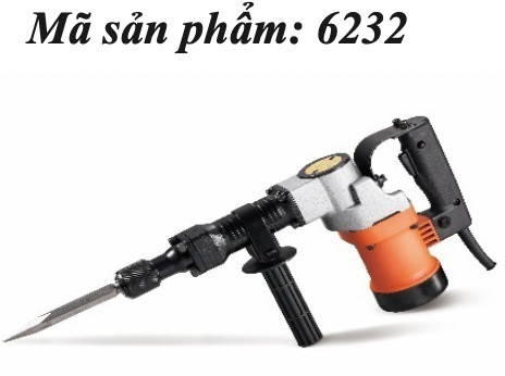 Đục phá bê tông Kynko 0810 Z1G-  KD23  -60 (cam) cầm tay chính hãng khỏe giá tốt