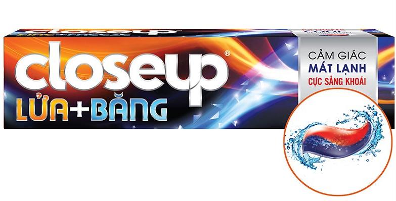 Kem Đánh Răng Close Up Lửa + Băng 180G