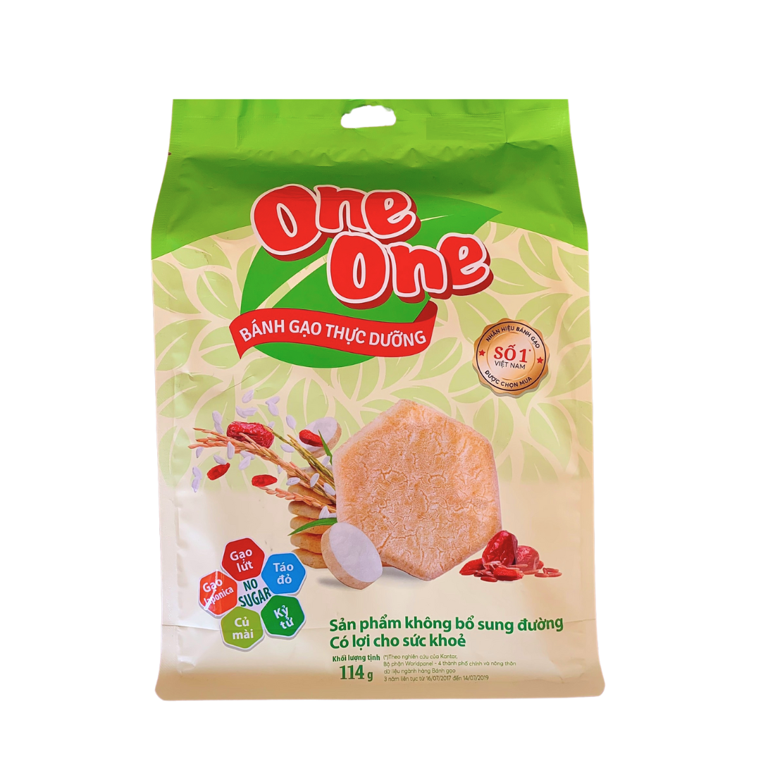 Bánh gạo nướng One One 4 vị lựa chọn