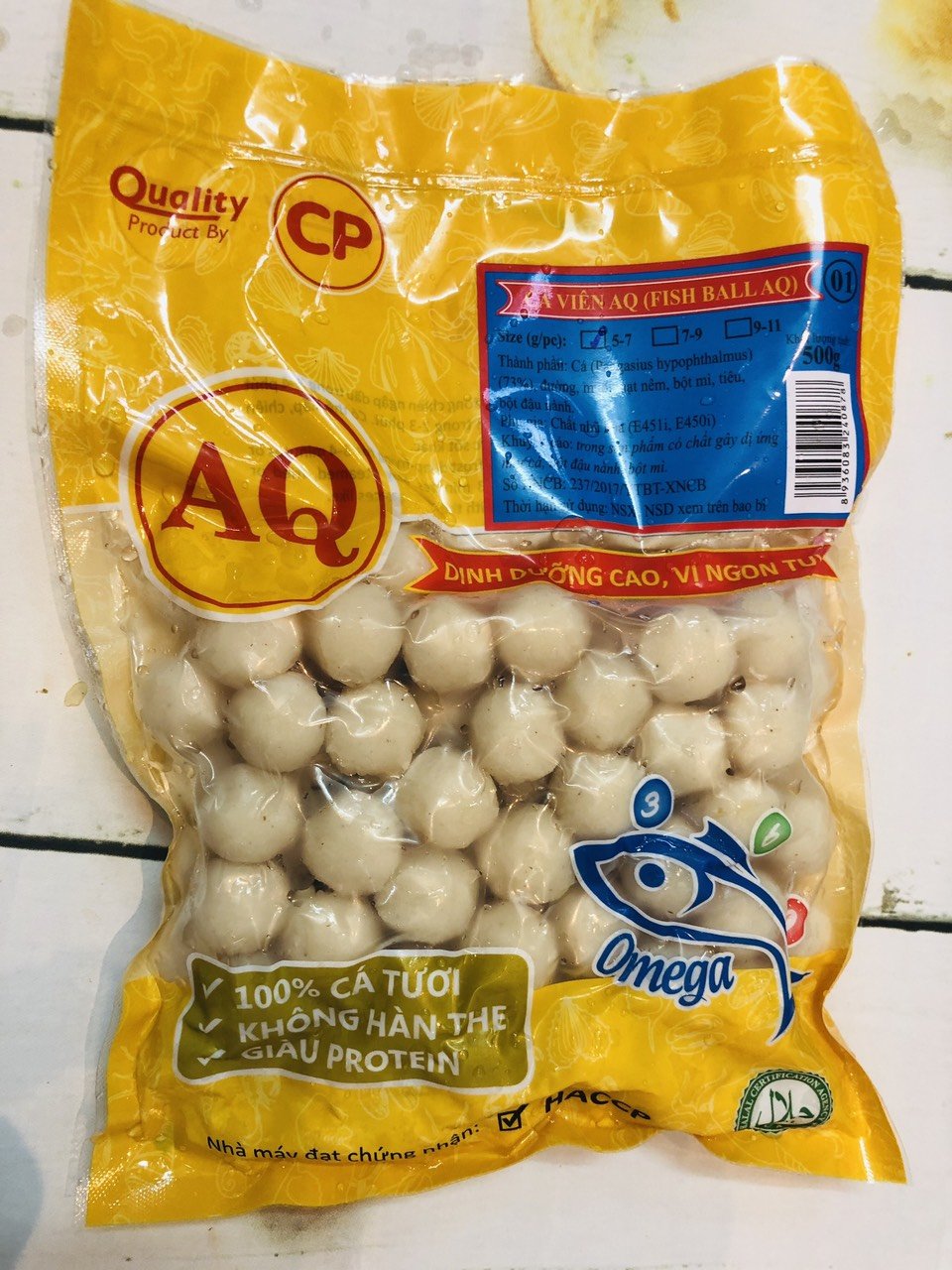 Cá viên CP AQ siêu ngon 500gr