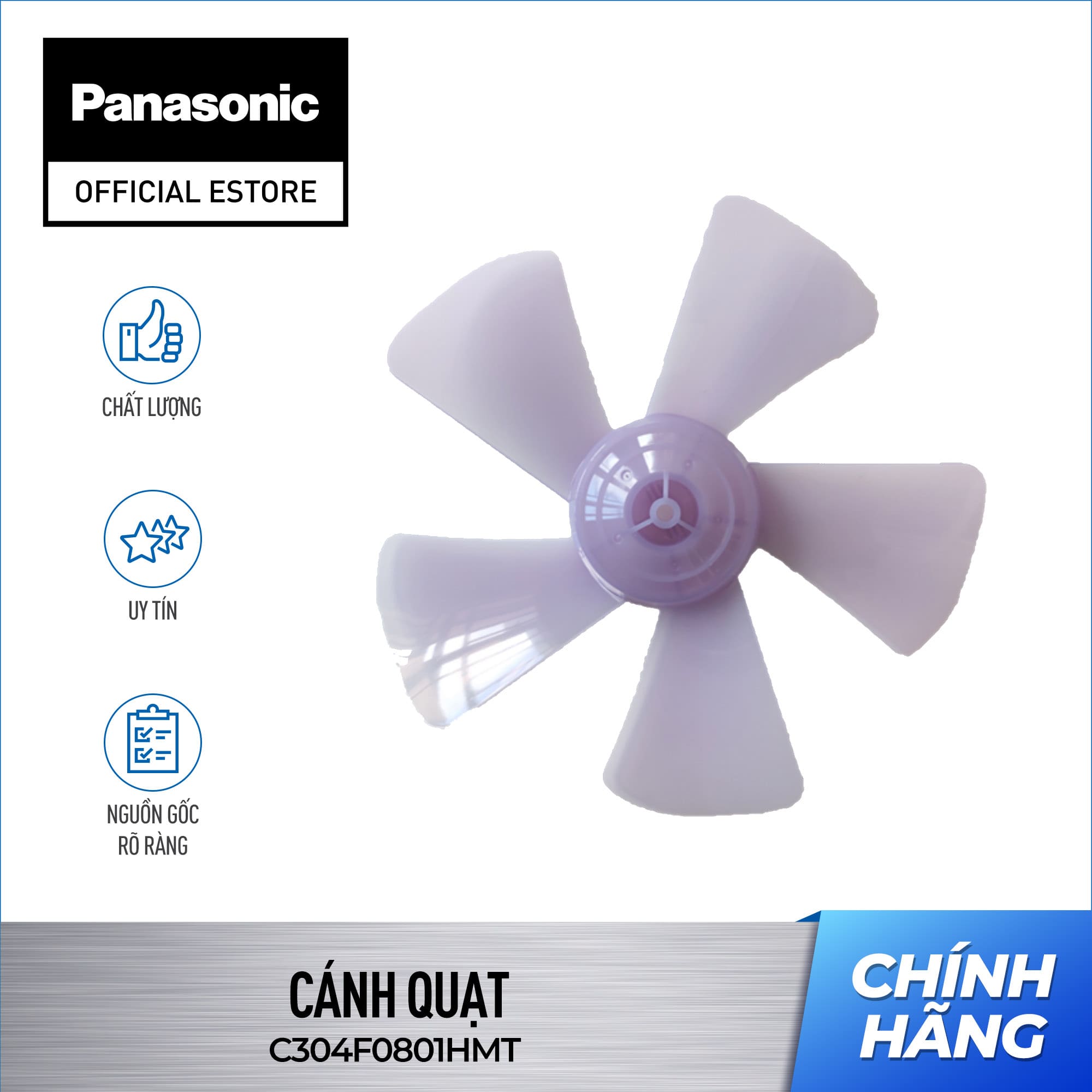 Khóa cánh hoặc Cánh quạt của Quạt Panasonic Model F-308NH