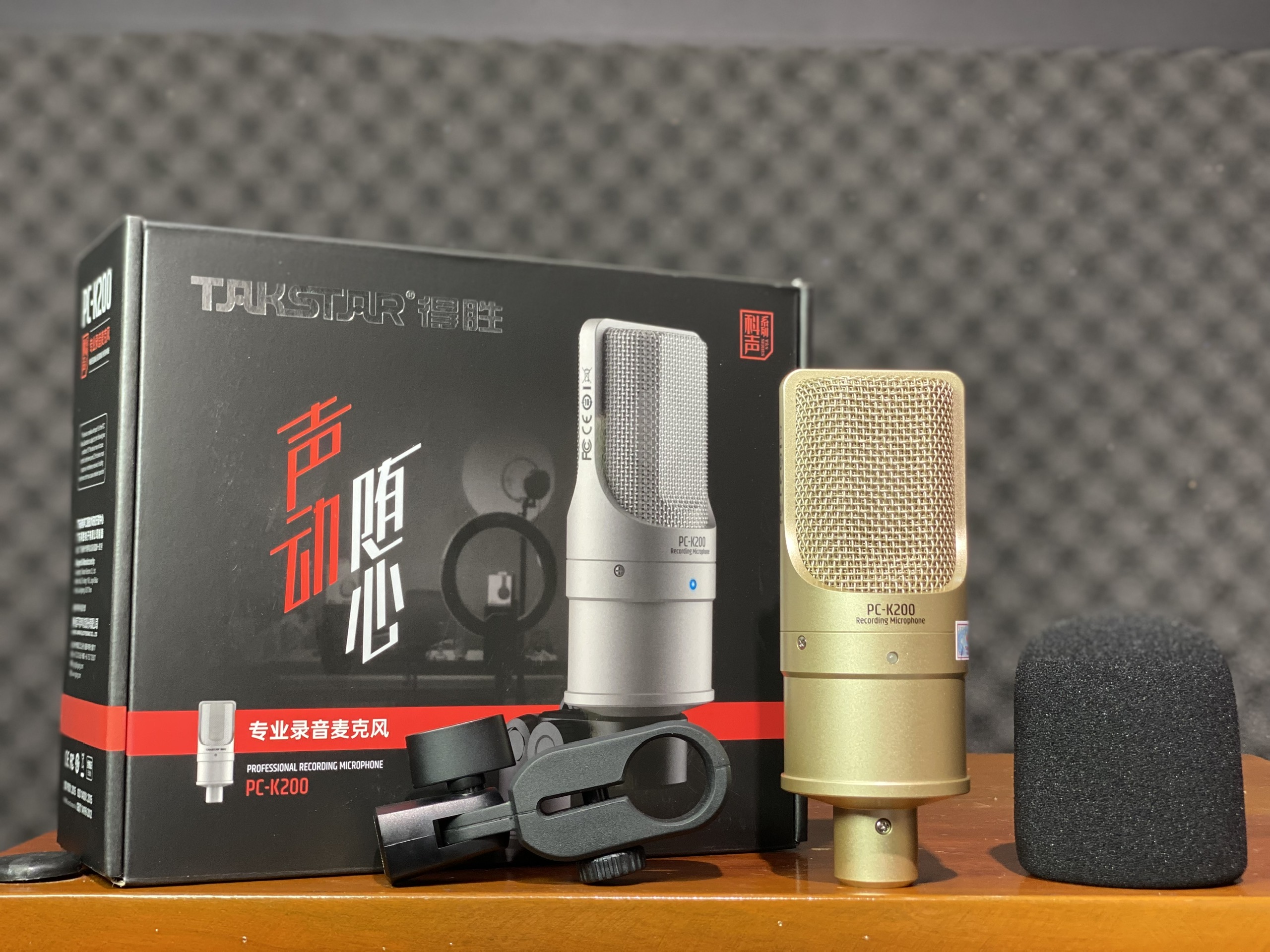 Takstar PC - K200 Micro thu âm chuyên nghiệp âm thanh chuẩn phòng thu độ nhạy cao và khả bắt âm chính xác chính hãng giá rẻ