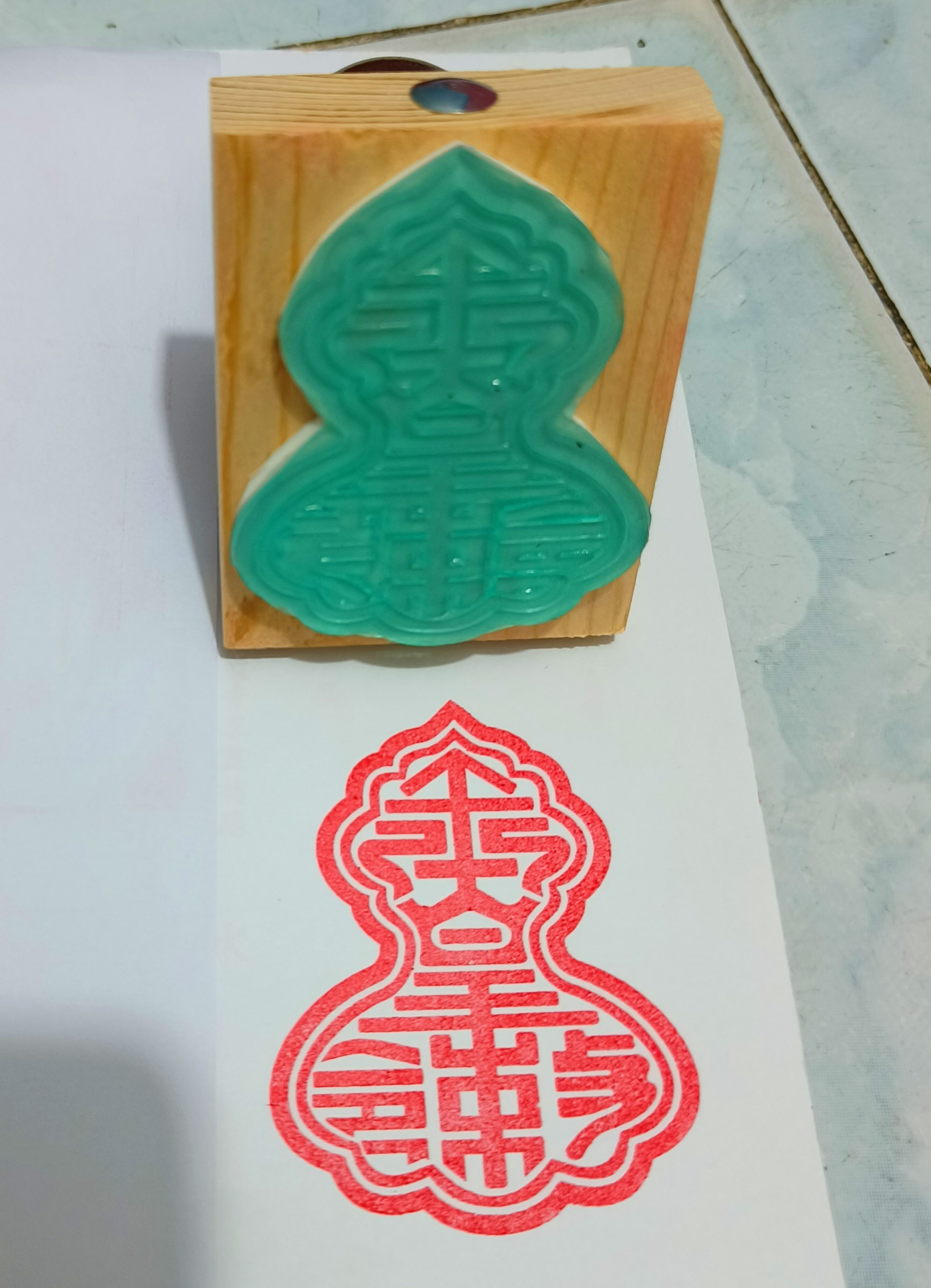 Con dấu Ấn Ngọc Hoàng 5cm x 7cm