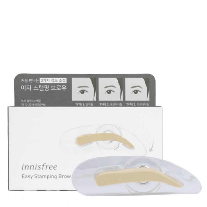 Khuôn tạo dán chân mày Innisfree Easy Stamping Brow