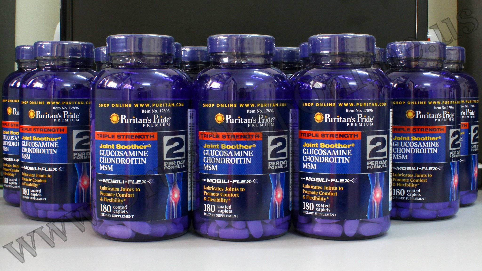 Glucosamin MSM Puritan's Pride Mỹ 180 viên