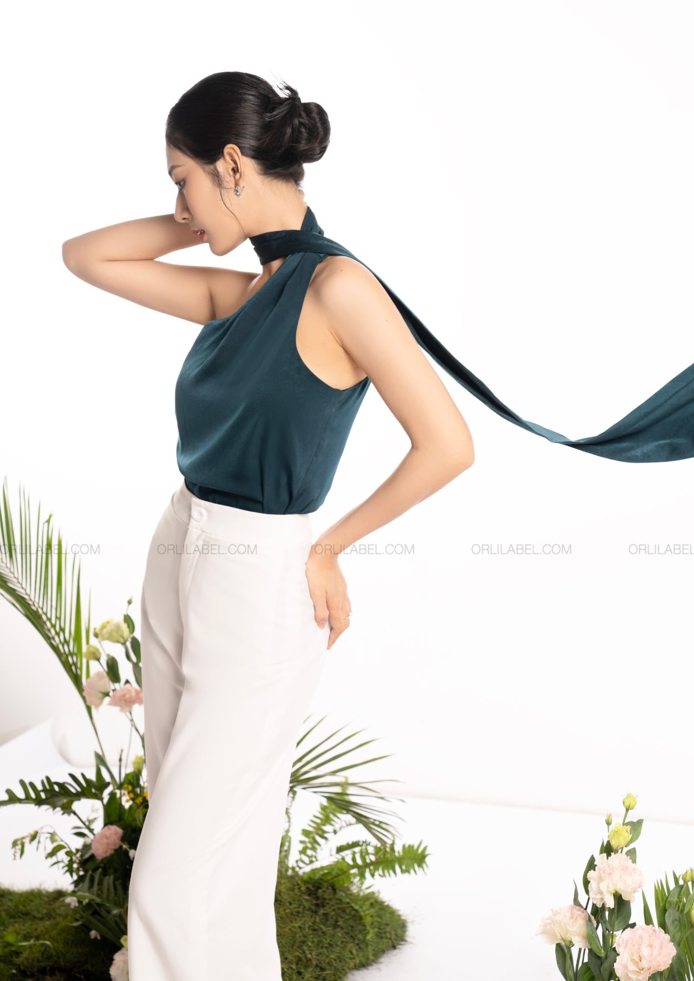 Quần tây trắng, White Trouser - ORLI LABEL