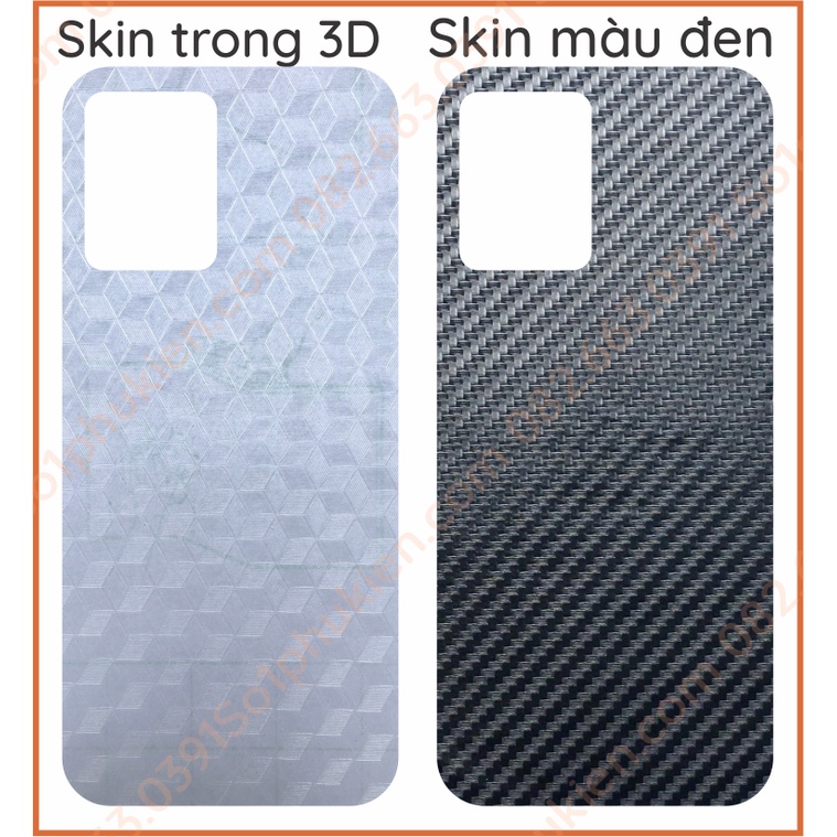 Miếng dán mặt lưng skin carbon realme 9 4g , realme 9 5g , realme 9 pro , realme 9 pro+