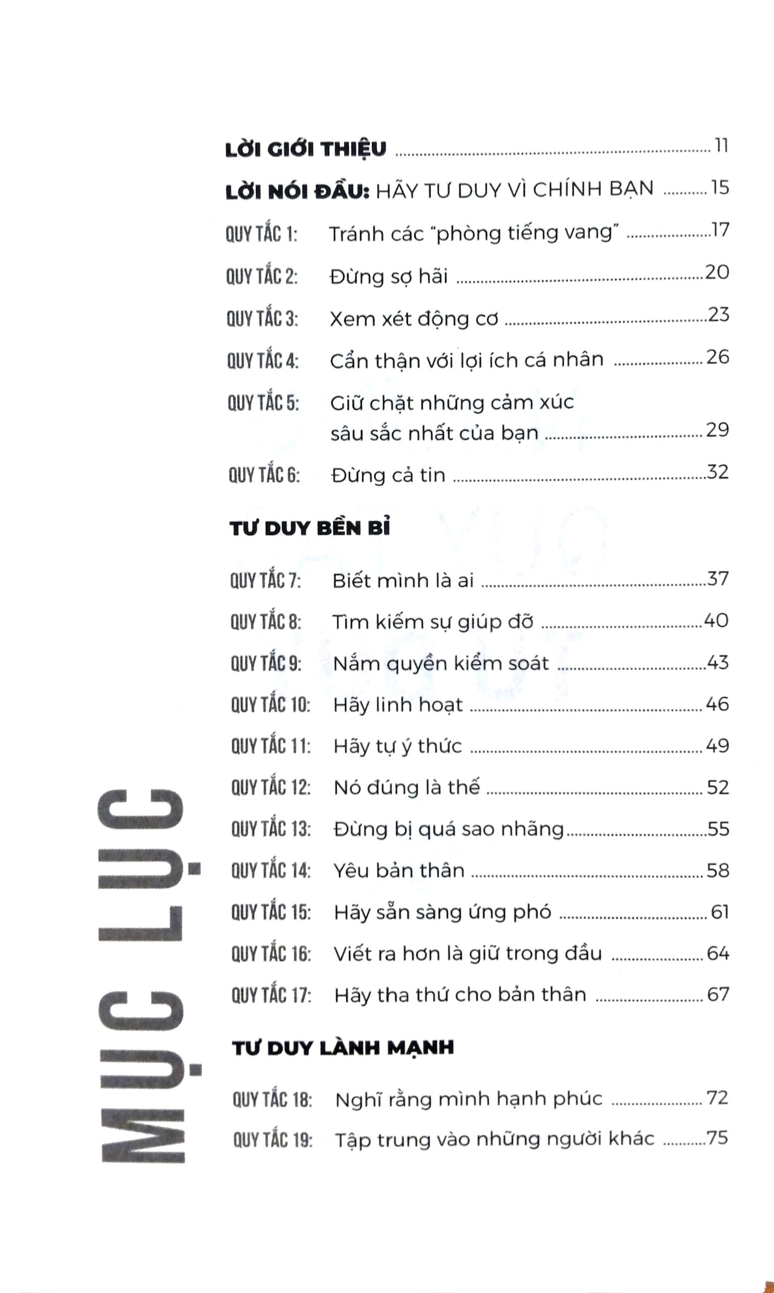 Sách Mới Alphabooks - Những Quy Tắc Tư Duy